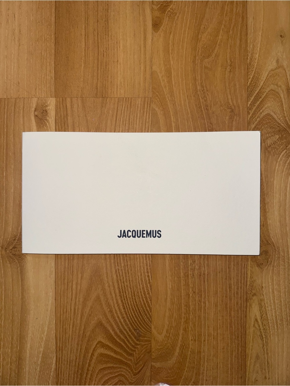 JACQUEMUS White Receipt Holder